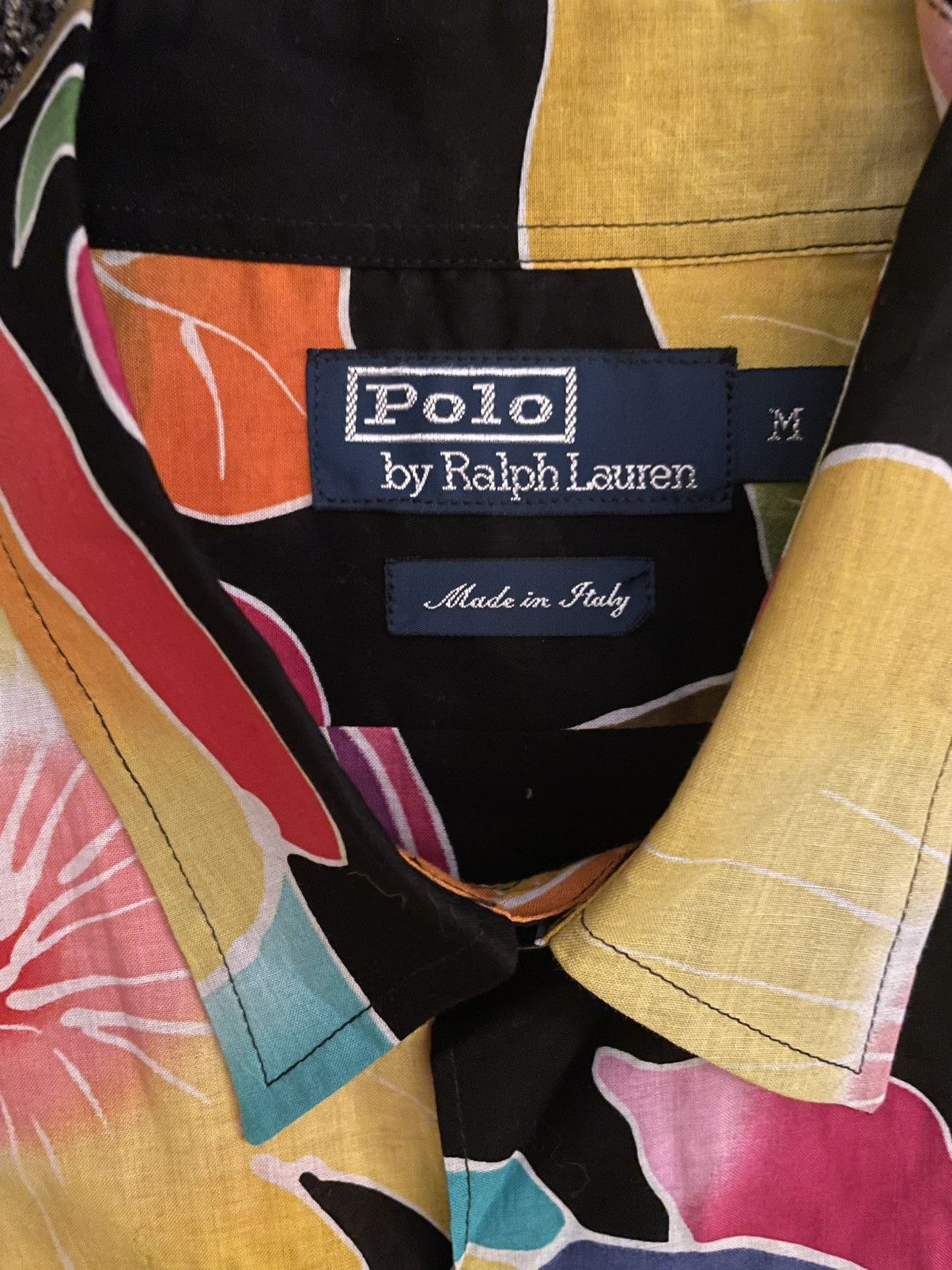 Polo Ralph Lauren Vintage Polo Ralph Lauren Men’s L Long Sleeve Floral Shirt Size US L / EU 52-54 / 3 - 2 Thumbnail