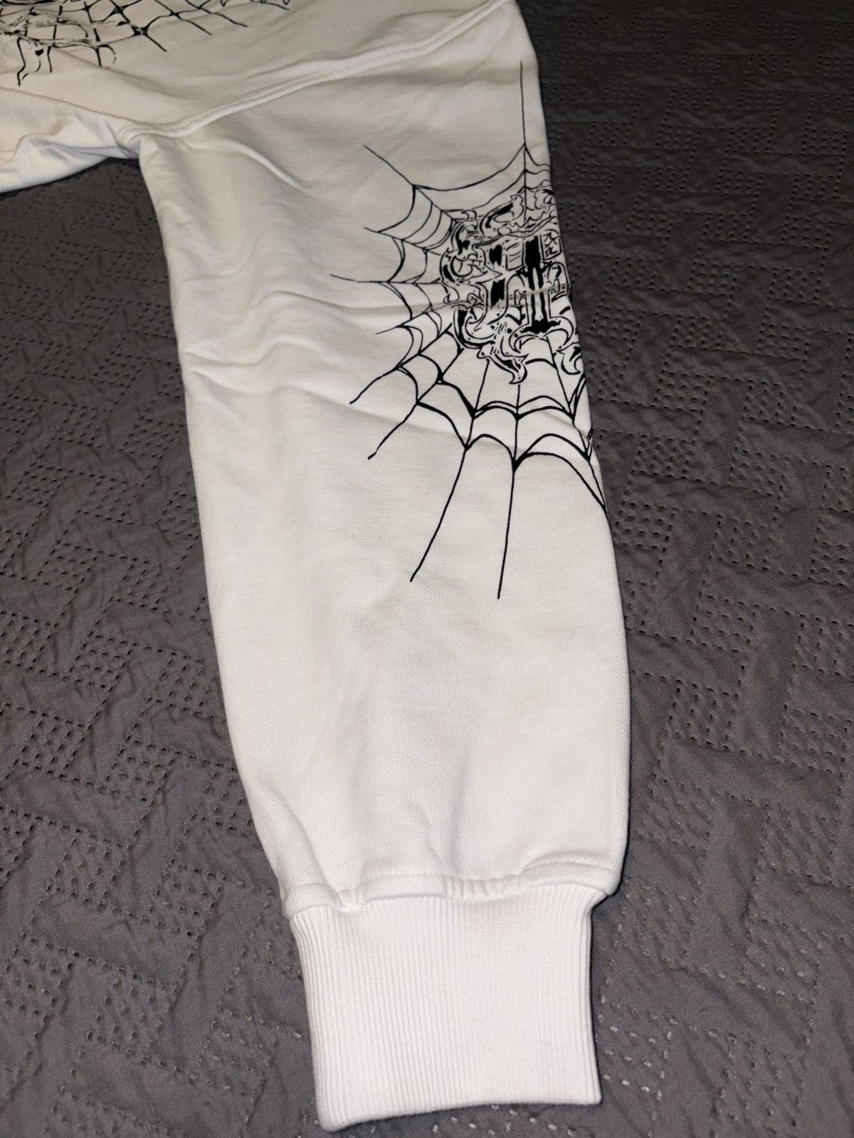 Revenge Revenge white prison tattoo zip hoodie Size US L / EU 52-54 / 3 - 4 Thumbnail