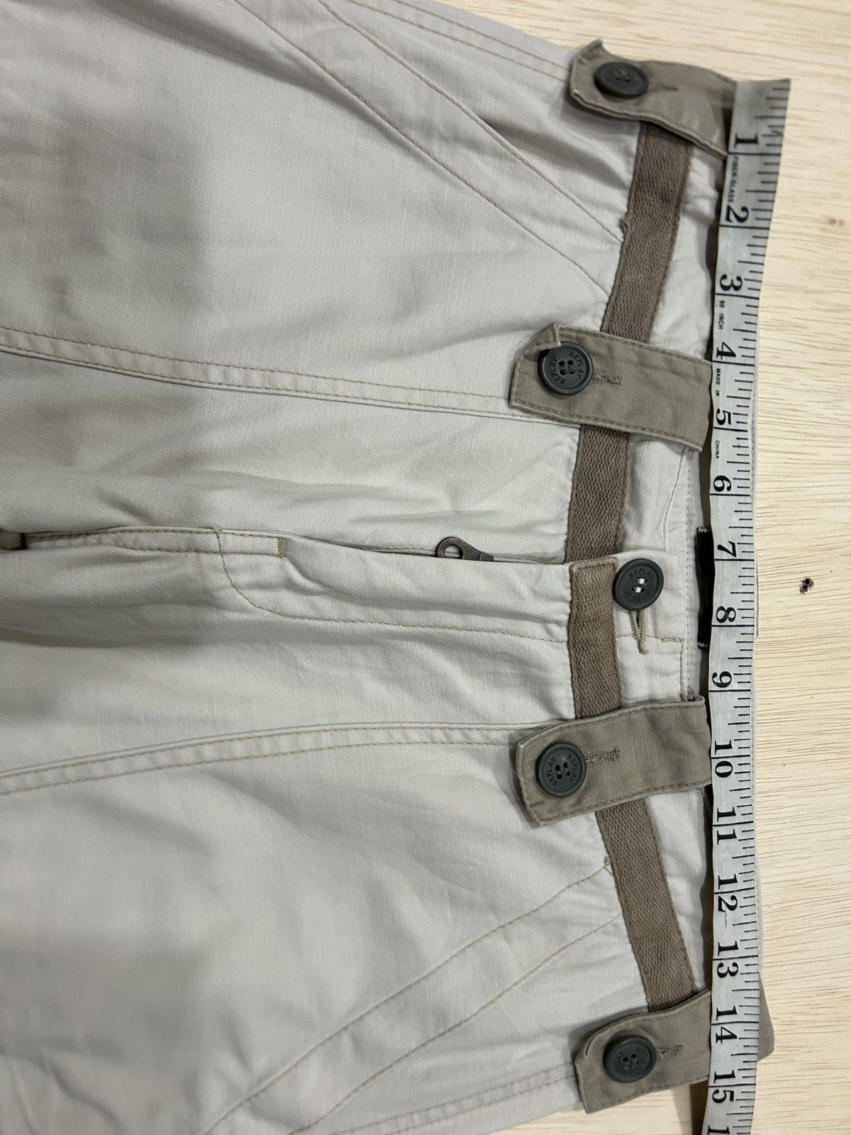 Replay y2k Replay Cargo Multipocket Rare Size US 29 - 13 Thumbnail