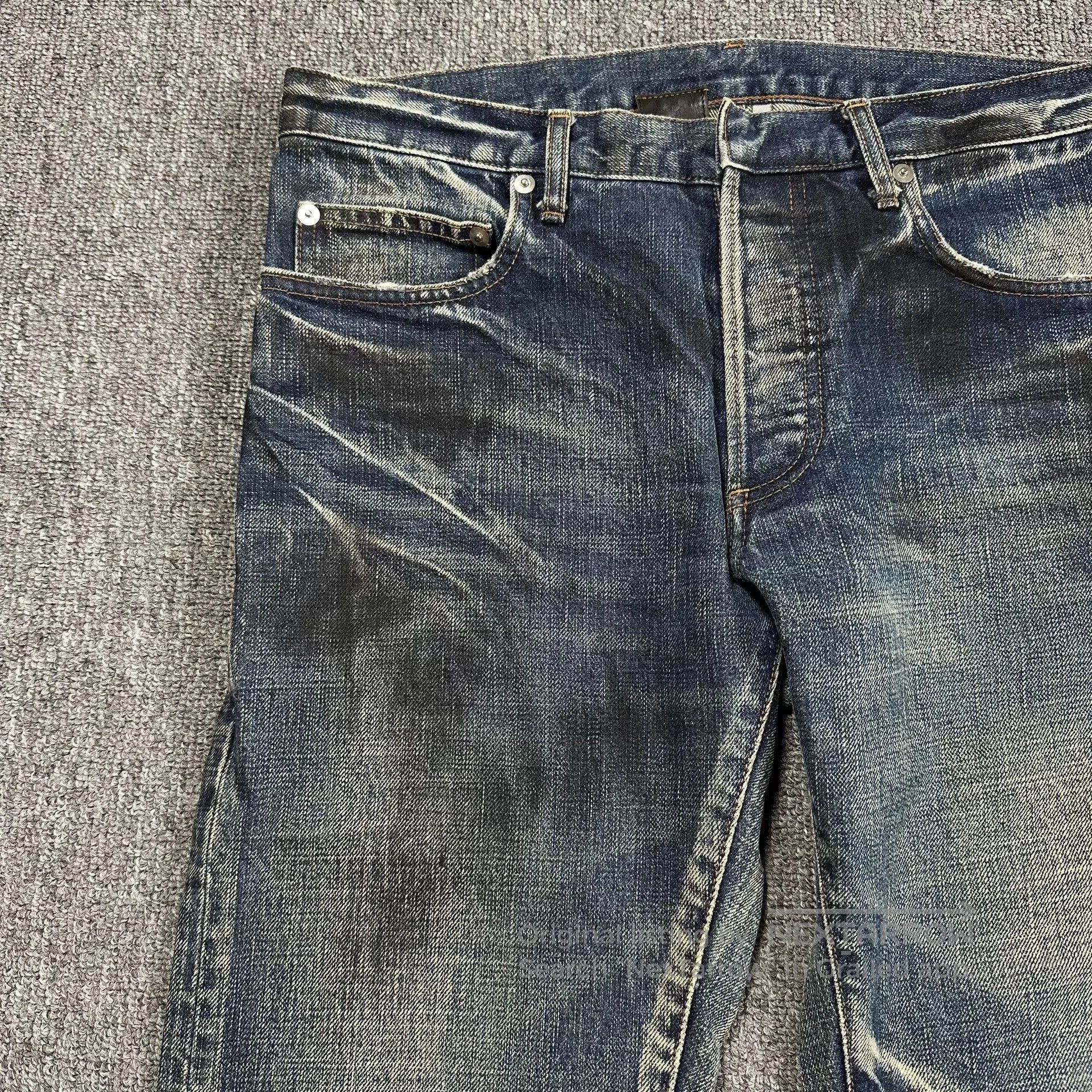 Dior Dior Vintage Washed Distressed Jeans. Size US 30 / EU 46 - 2 Thumbnail