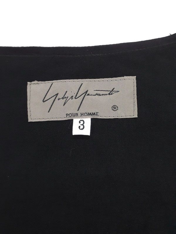 Yohji Yamamoto POUR HOMME message print long sleeve shirts HH-B31-281 Size US L / EU 52-54 / 3 - 3 Thumbnail