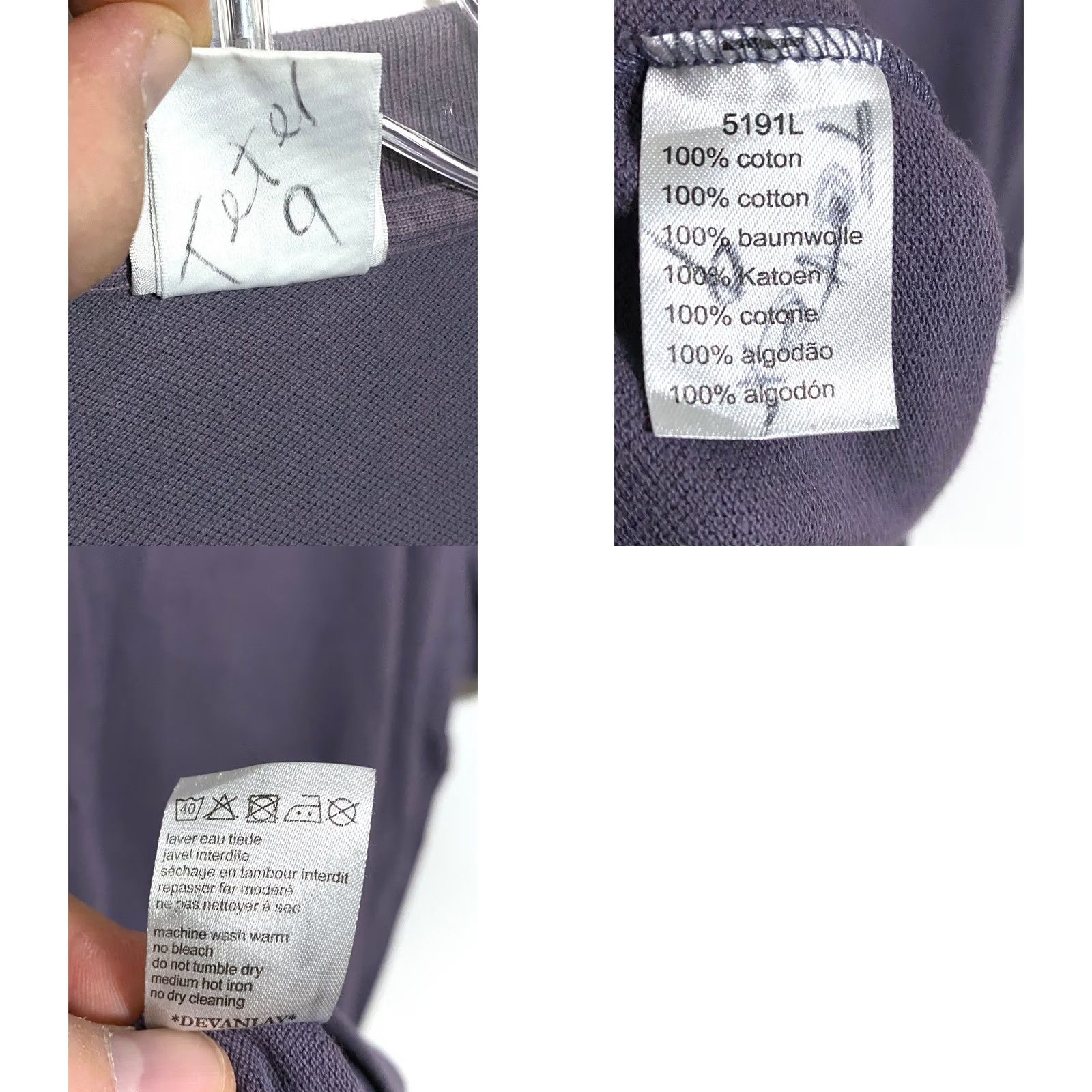 Lacoste Lacoste Polo Shirt Men 2XL Gray Pique 7 Crocodile Logo Preppy Classic Golf Old Money Shirt Mens Size US XXL / EU 58 / 5 - 8 Thumbnail