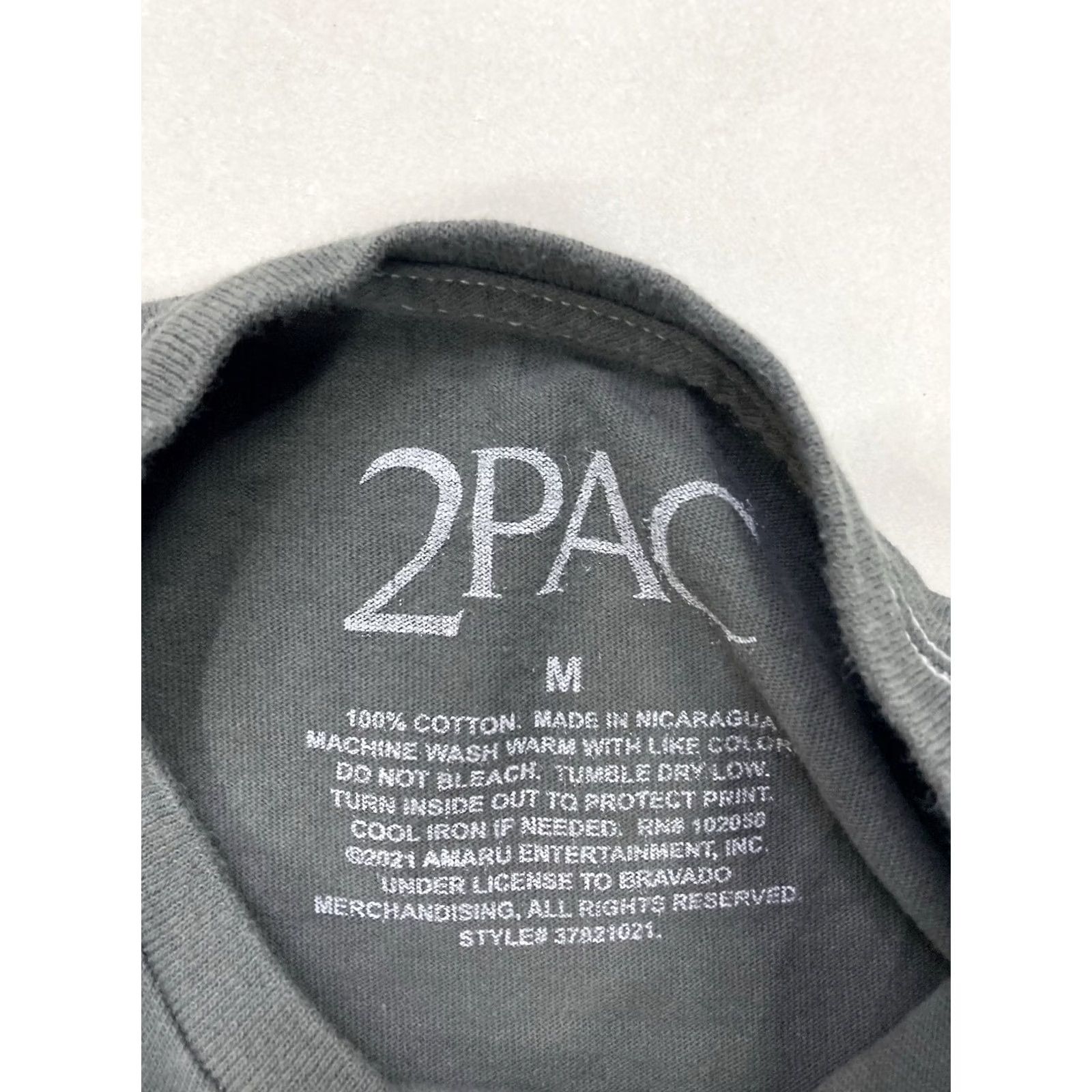 Vintage VINTAGE 2pac Tupac Shakur All Eyez On Me Retro Graphic T-shirt Women Medium Gray Hip Hop Music Shirts Size M / US 6-8 / IT 42-44 - 4 Thumbnail