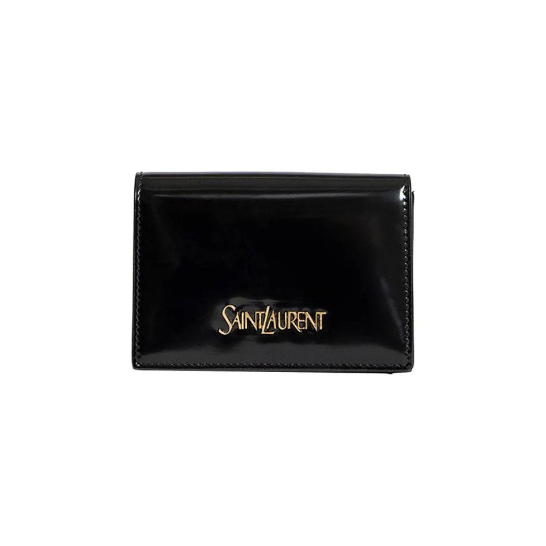 Saint Laurent Paris o1s1wg111225 760735 Size: OS / Business Card Case Leather Size ONE SIZE - 1 Thumbnail