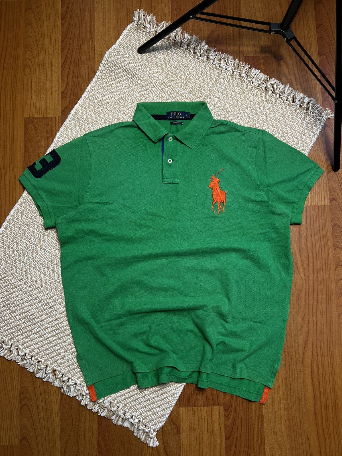 Pre-owned Polo Ralph Lauren X Vintage Polo Ralph Laurent T-shirt 90's Y2k In Green