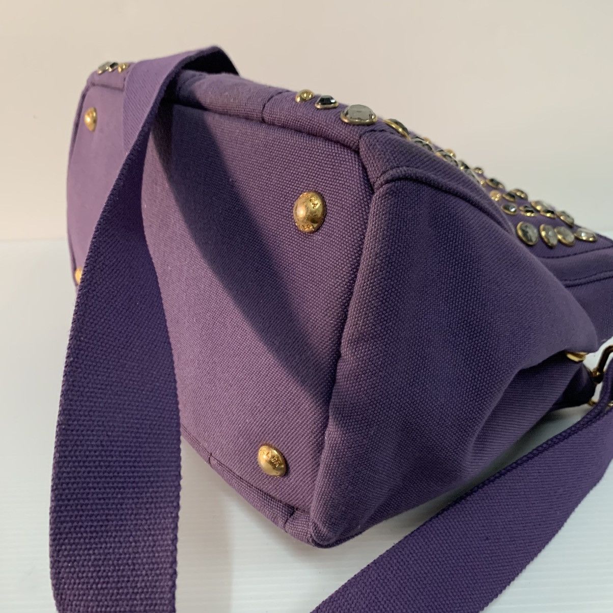 Prada Prada Canvas Handbag Size ONE SIZE - 5 Thumbnail