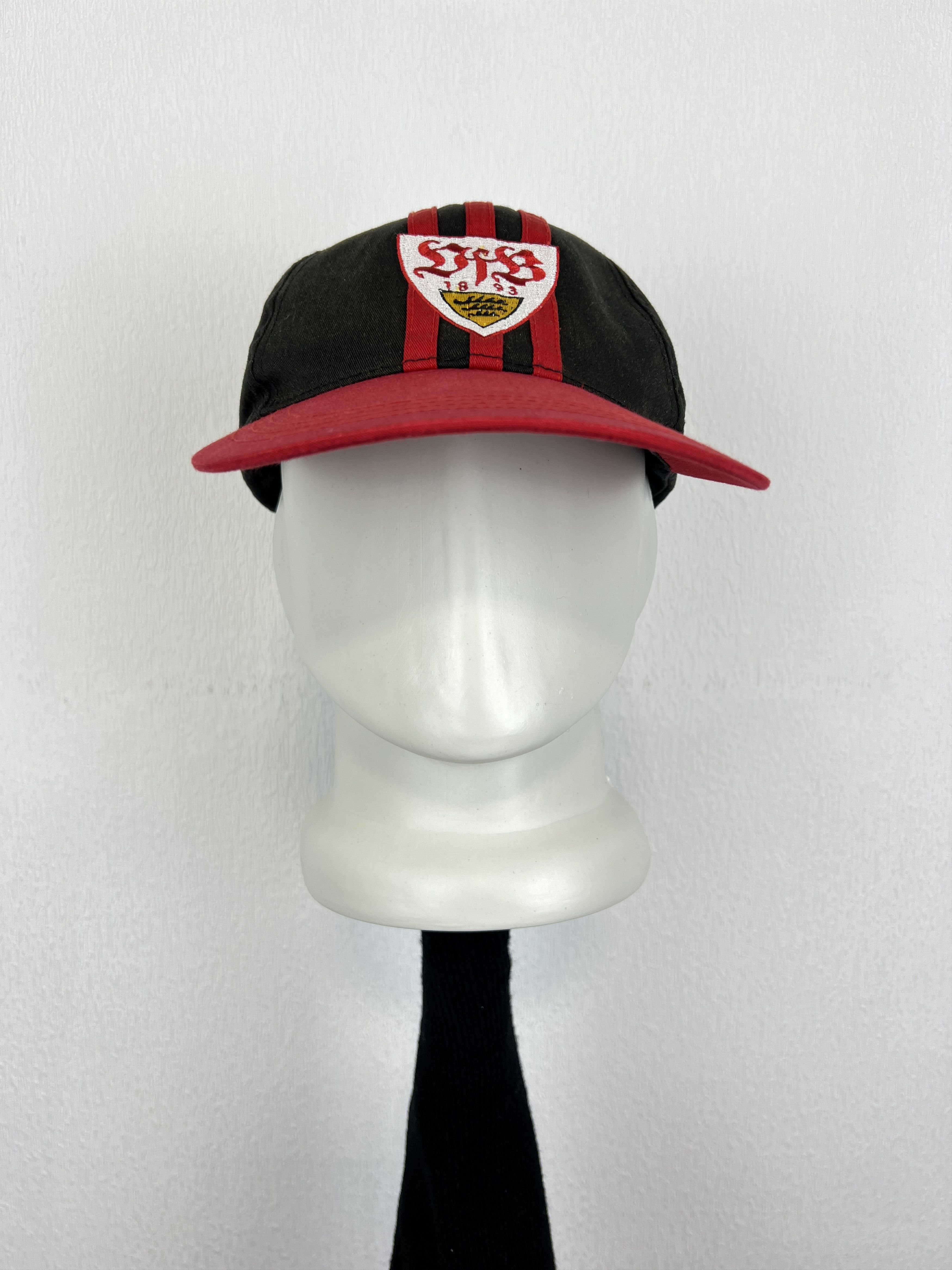 Adidas Vintage 90's Stuttgart Football Cap Soccer Hat Snapback Size ONE SIZE - 1 Thumbnail