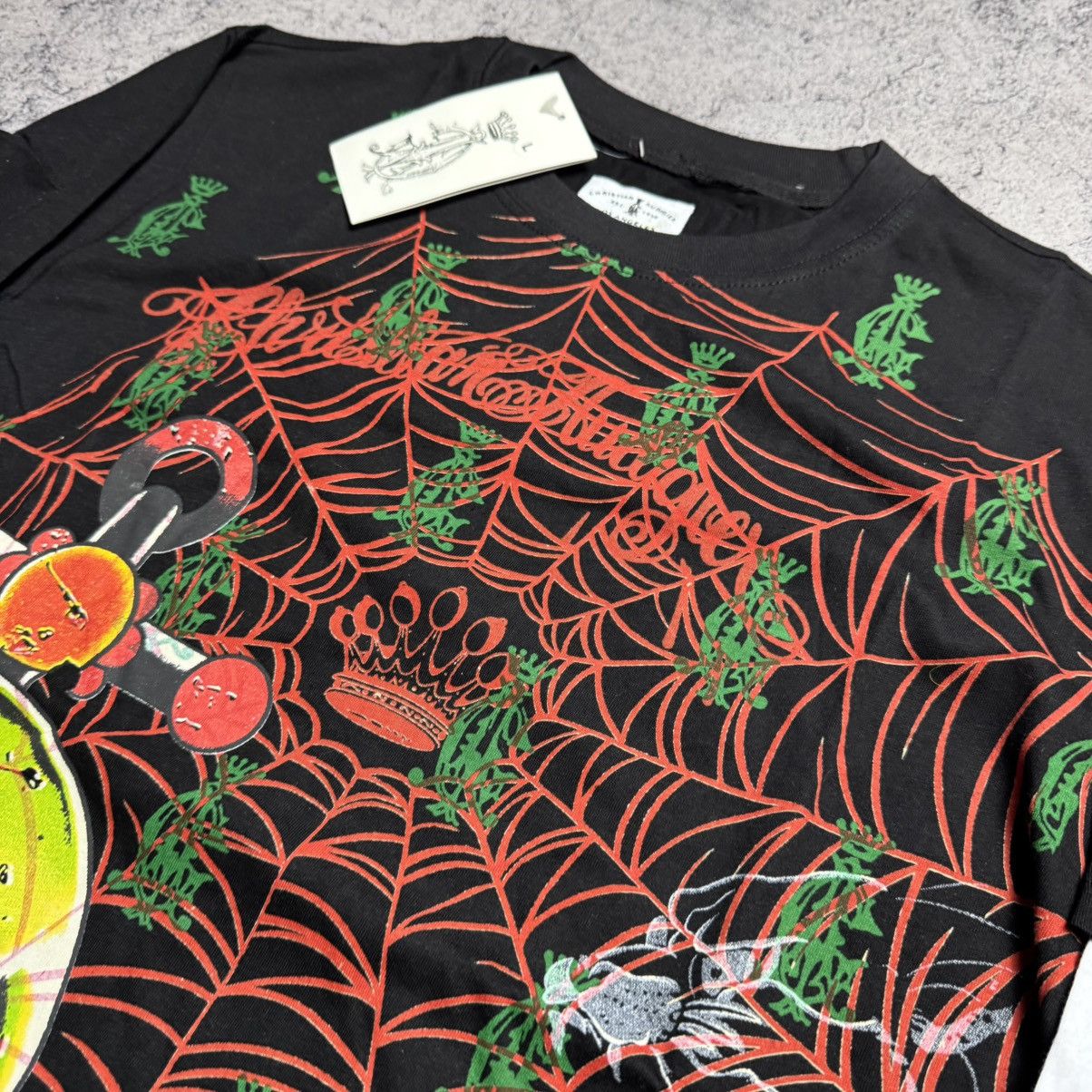 Christian Audigier NEW Christian Audigier Vintage Longsleeve T Shirt Size US L / EU 52-54 / 3 - 6 Thumbnail