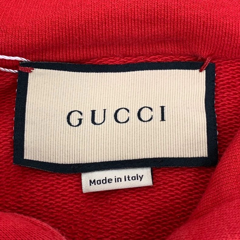 Gucci Gucci Red striped cotton hooded zipper long-sleeved sweatsh Size US XS / EU 42 / 0 - 5 Thumbnail
