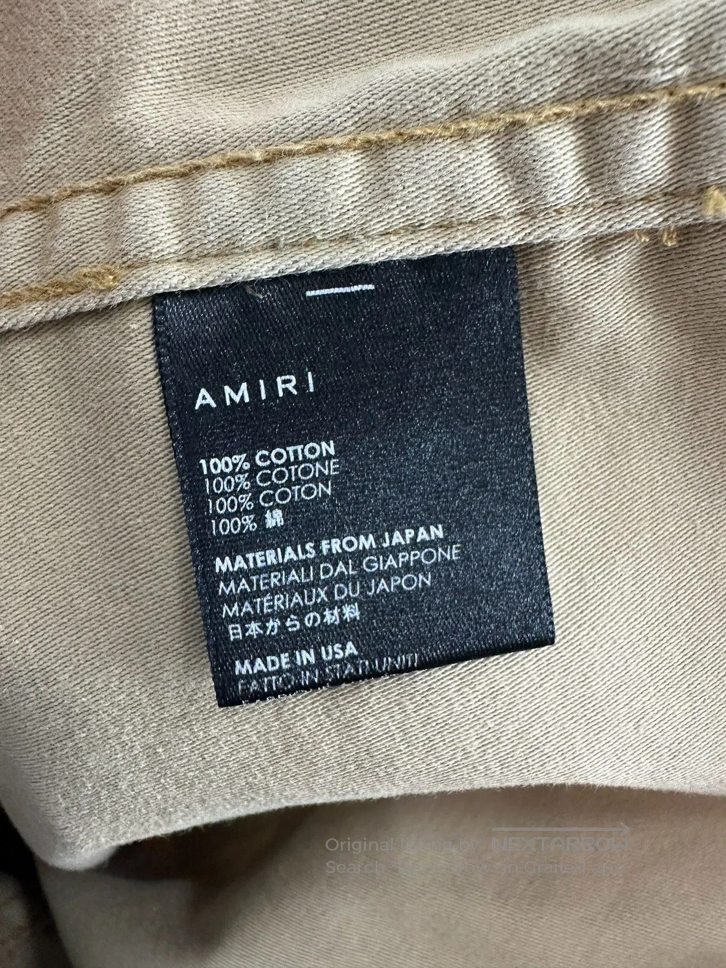 Amiri Amiri Camo Distressed Denim Jacket. Size US M / EU 48-50 / 2 - 5 Thumbnail