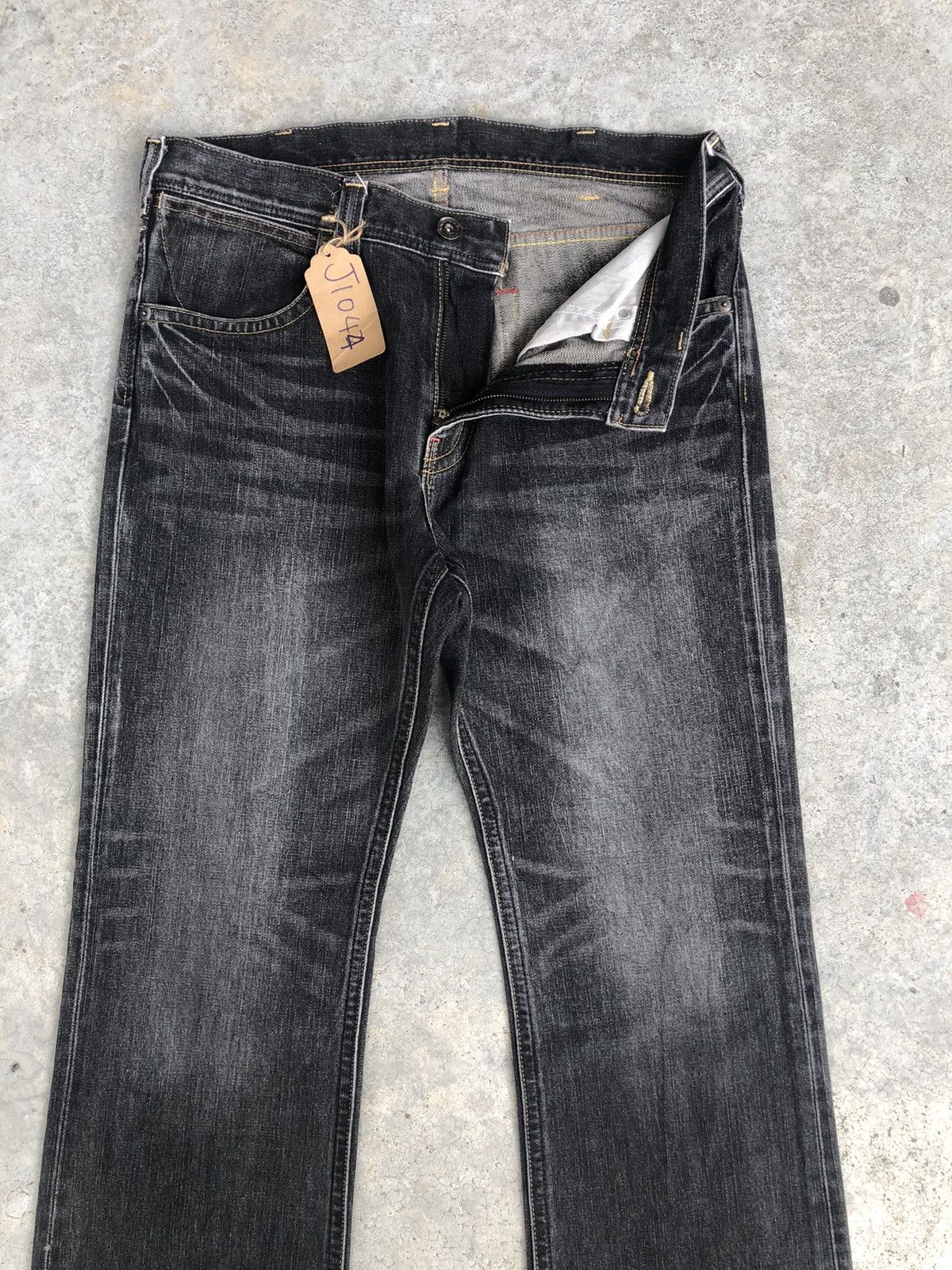 If Six Was Nine Y2k Wrangler Flared Jeans Distressed Jeans Size US 34 / EU 50 - 3 Thumbnail