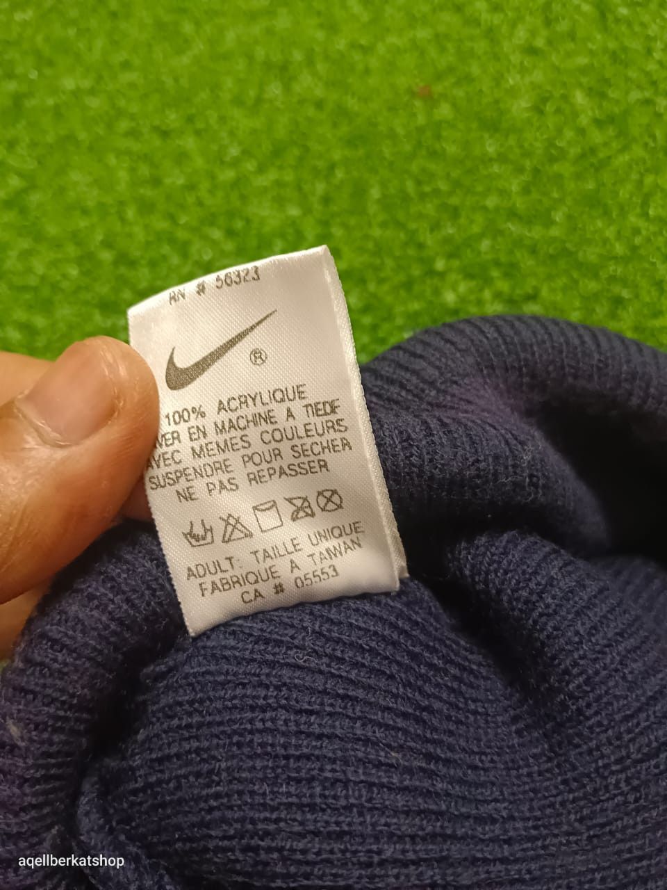 Nike VTG 80s NIKE SWOOSH Taiwan ROC Embroidered Logo Beanie Size ONE SIZE - 9 Thumbnail