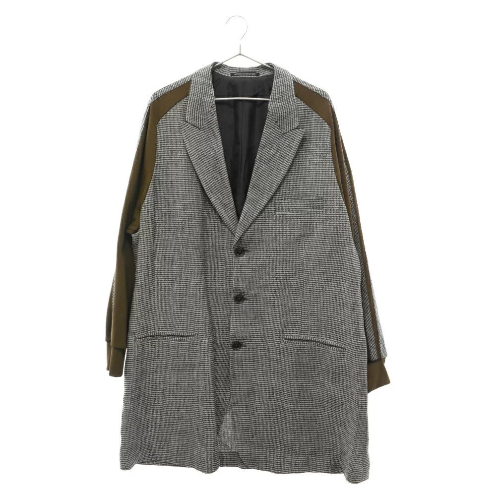 image of Yohji Yamamoto Pour Homme 98Ss Archive Ichiro Coat in Gray Brown, Men's (Size Small)