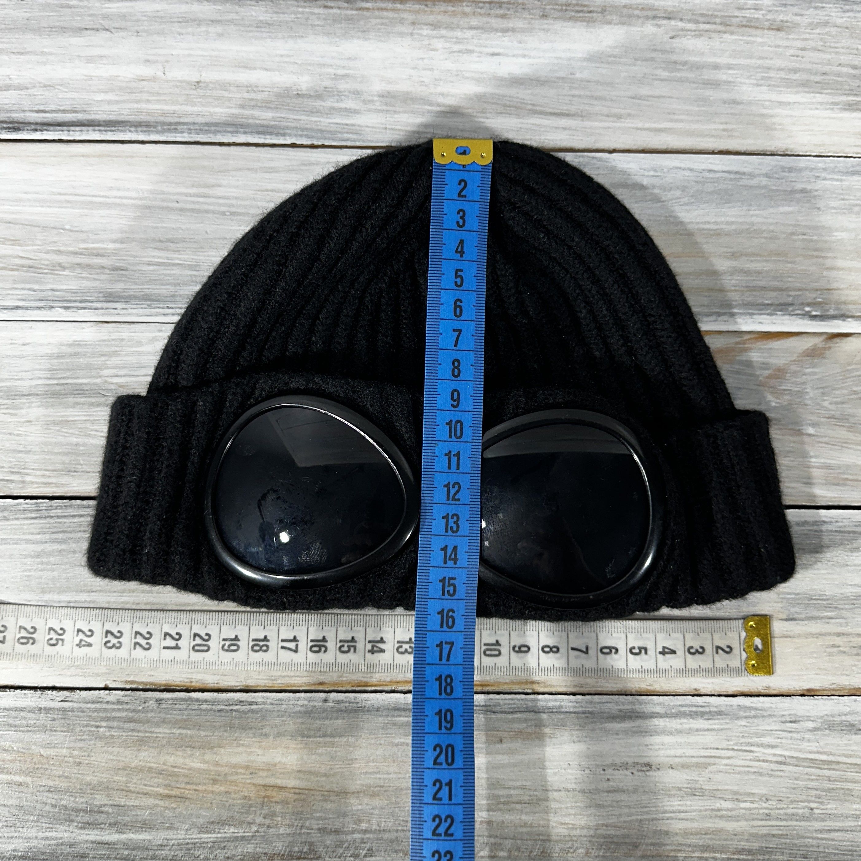 C.P. Company C.P. COMPANY Goggle Lens Wool Knitted BEANIE Hat MadeinItaly Size ONE SIZE - 18 Thumbnail