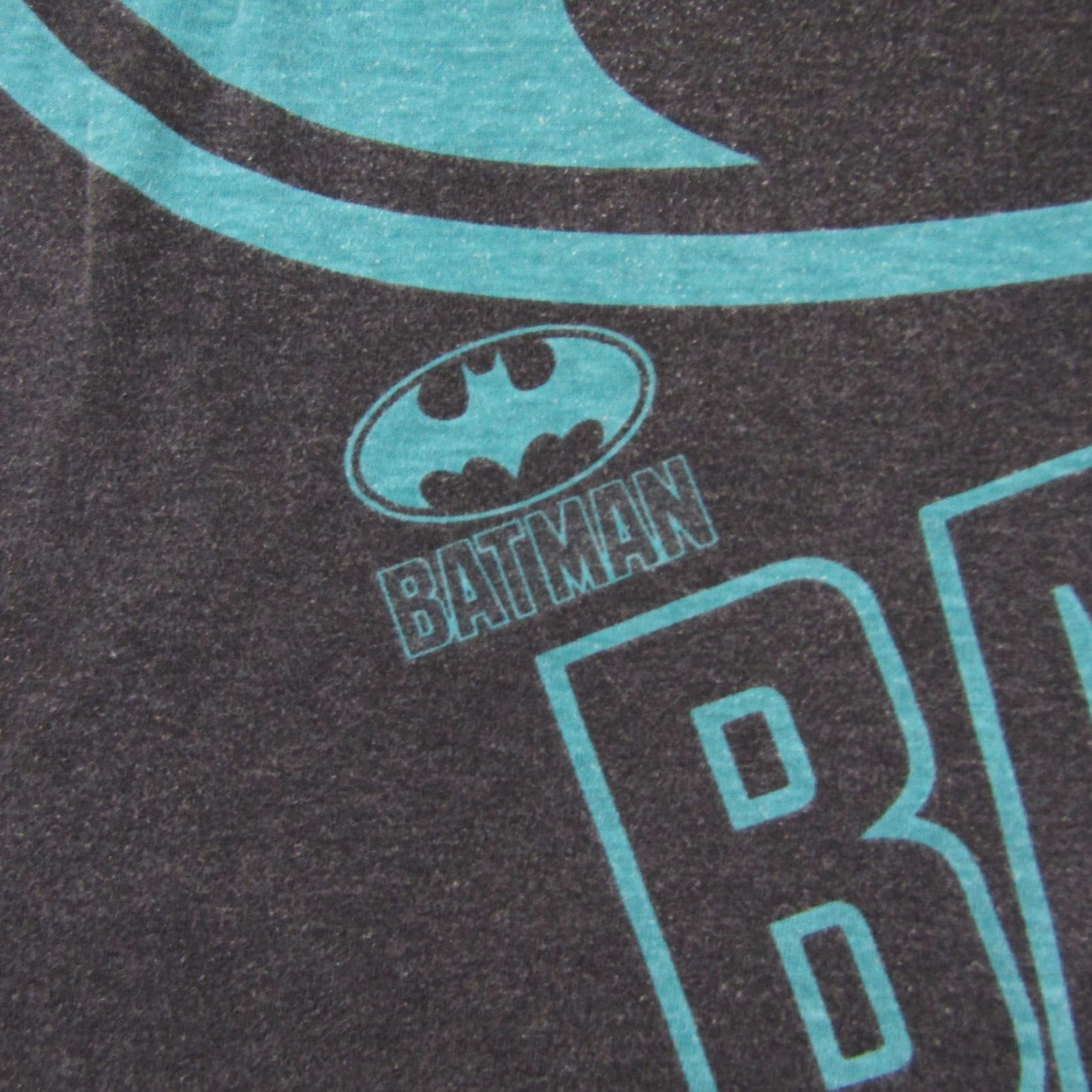 Vintage VINTAGE Batman Shirt Mens Large Black Blue All Over Print Single Stitch AOP 1992 Size US L / EU 52-54 / 3 - 3 Thumbnail