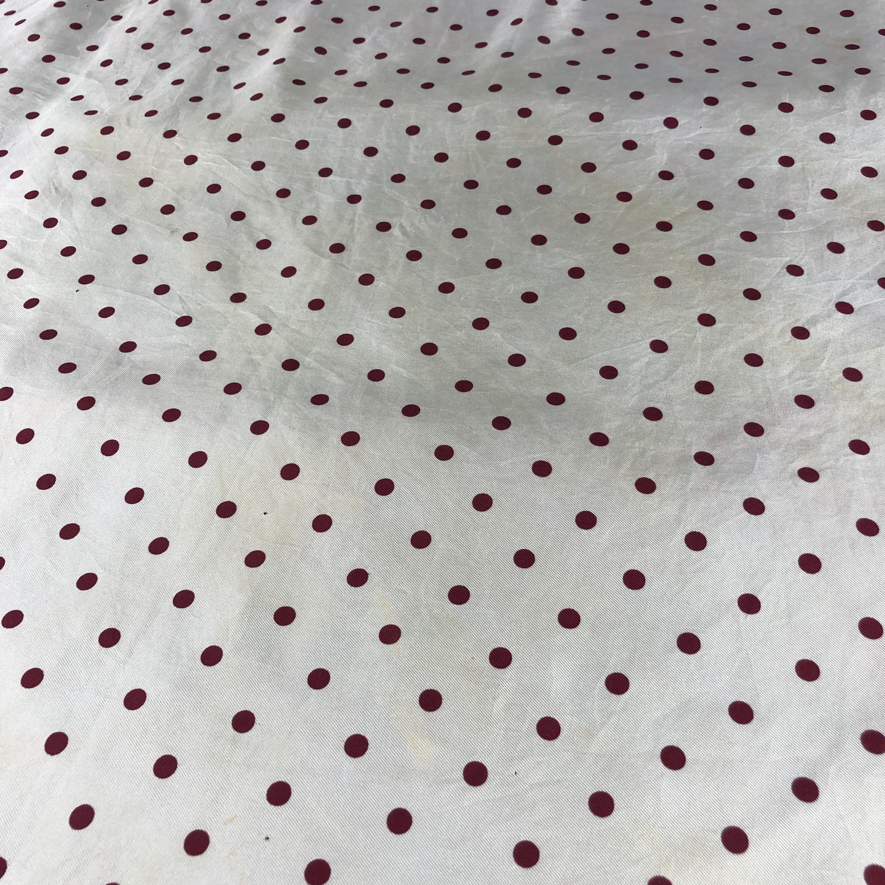 Burberry Vintage Burberrys Polka Dots Silk Scarf M590 Size ONE SIZE - 5 Thumbnail