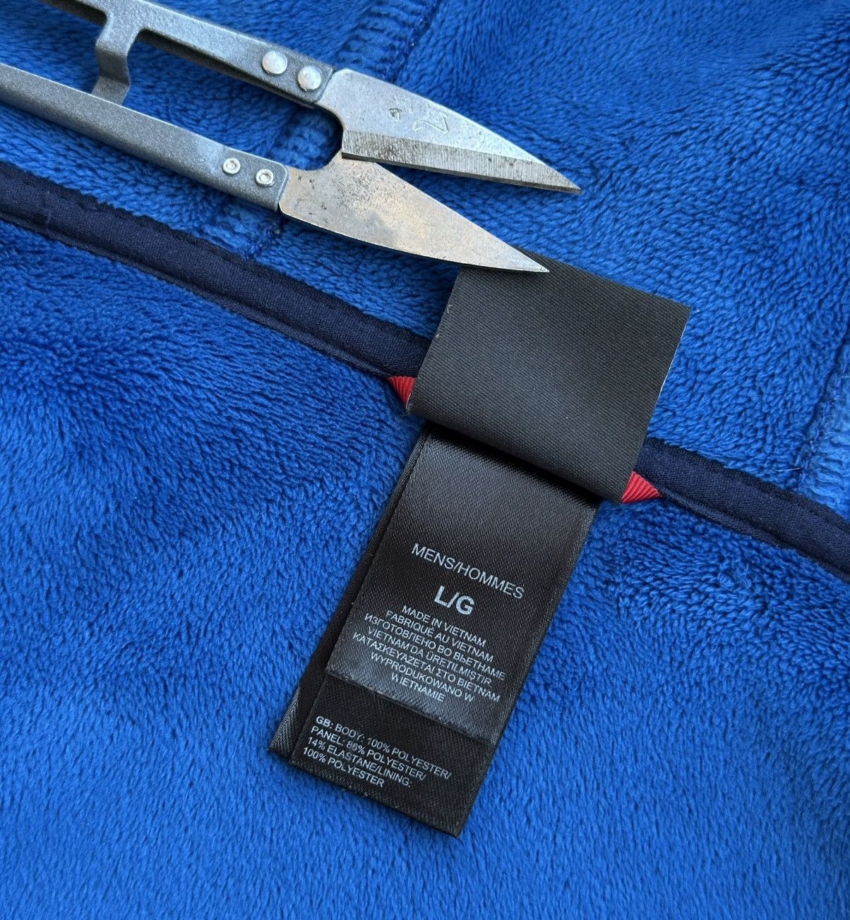 The North Face The North Face Gordon Lyons Hoodie Blue Knit Fleece Jacket Size US L / EU 52-54 / 3 - 14 Thumbnail