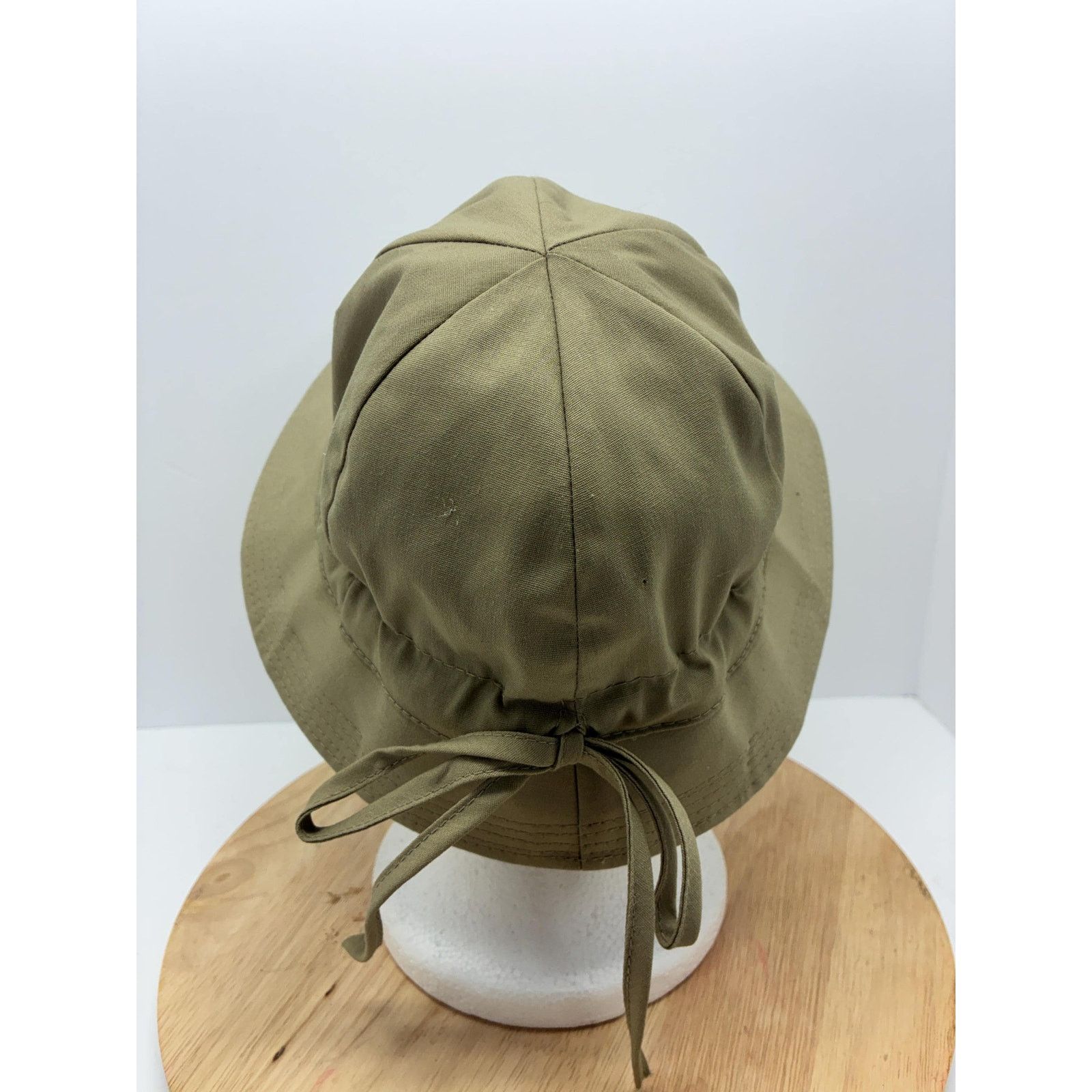 London Fog Vintage London Fog Sun Hat | Y2K Khaki Wide Brim Hat Size ONE SIZE - 5 Thumbnail
