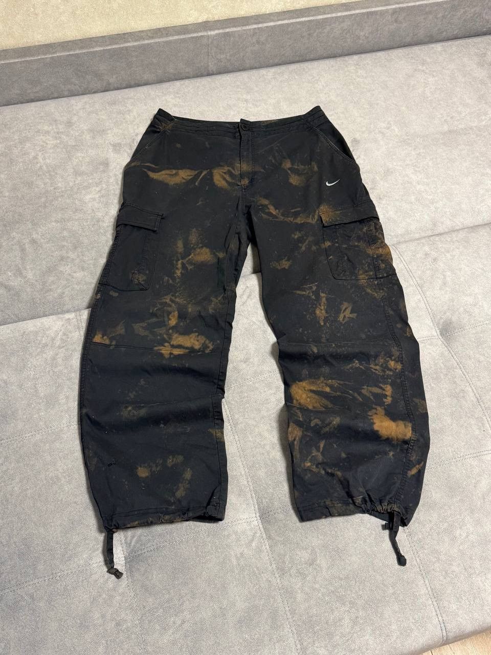 Nike Vintage Nike Baggy Y2K cargo distressed pants Size US 32 / EU 48 - 12 Thumbnail