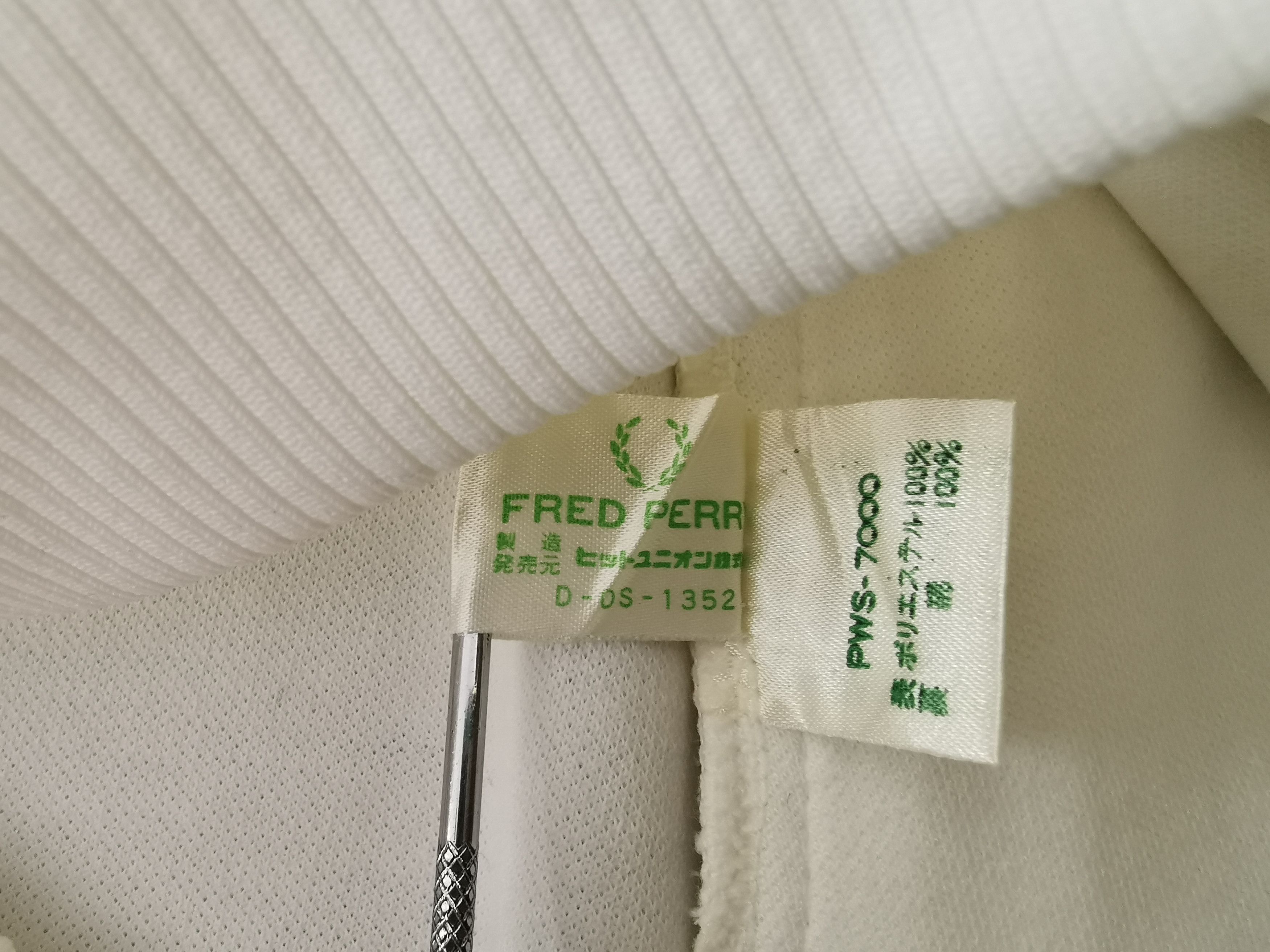 Fred Perry Vintage 90s Fred Perry Tracktop Jacket Size SS Size US S / EU 44-46 / 1 - 7 Thumbnail