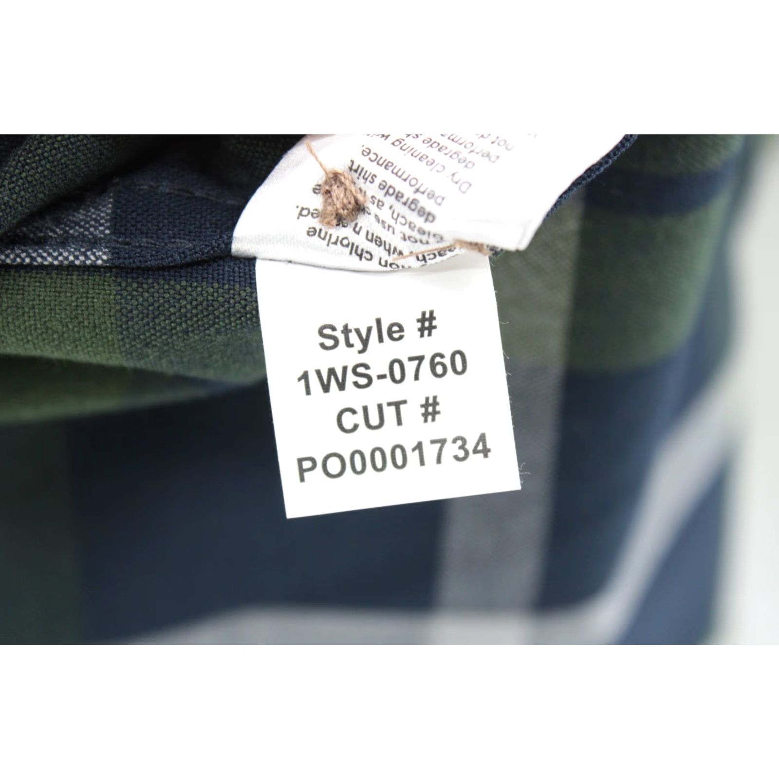 Mizzen+Main Mizzen+Main City Flannel Trim Shirt Mens XXL Green Plaid Long Sleeve Button-Up Shirt Size US XXL / EU 58 / 5 - 6 Thumbnail
