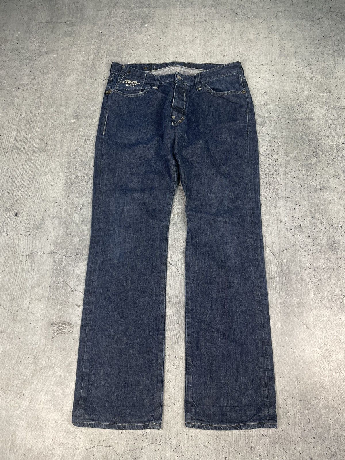 G-Star CRAZY G-STAR RAW VINTAGE JEANS y2k if six was nine style Size US 34 / EU 50 - 5 Thumbnail