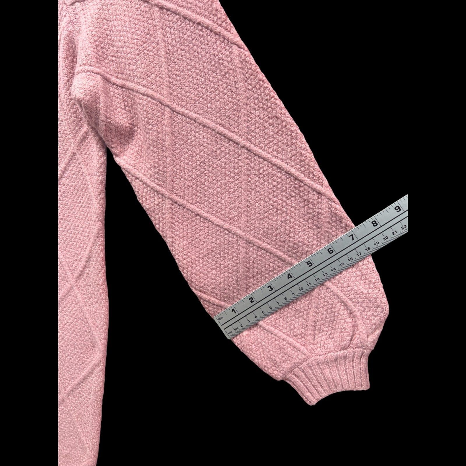 rue21 Rue 21 - Women's Turtleneck Knitted Sweater Dress - Pink - S Size S / US 4 / IT 40 - 9 Thumbnail