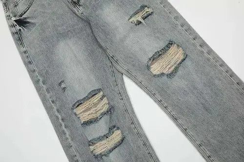 F1lthy Ware Distressed Flared Denim Jeans Size US 32 / EU 48 - 3 Thumbnail