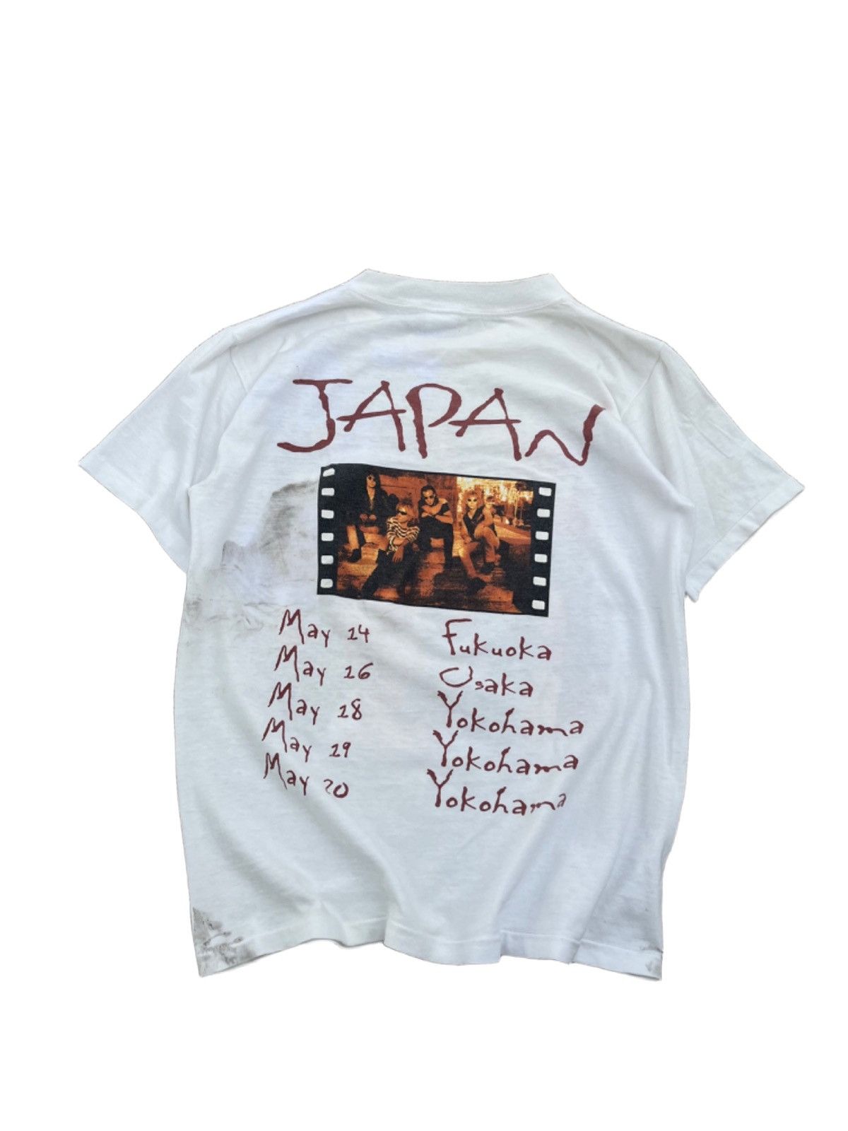 Band Tees × Bon Jovi × Vintage Vintage 90's Bon Jovi These Days Japan Tour Size US M / EU 48-50 / 2 - 2 Thumbnail