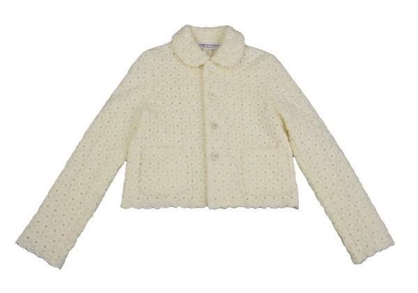 Comme des Garcons Comme Des Garcons Beige Retro Floral Top Size S / US 4 / IT 40 - 2 Thumbnail