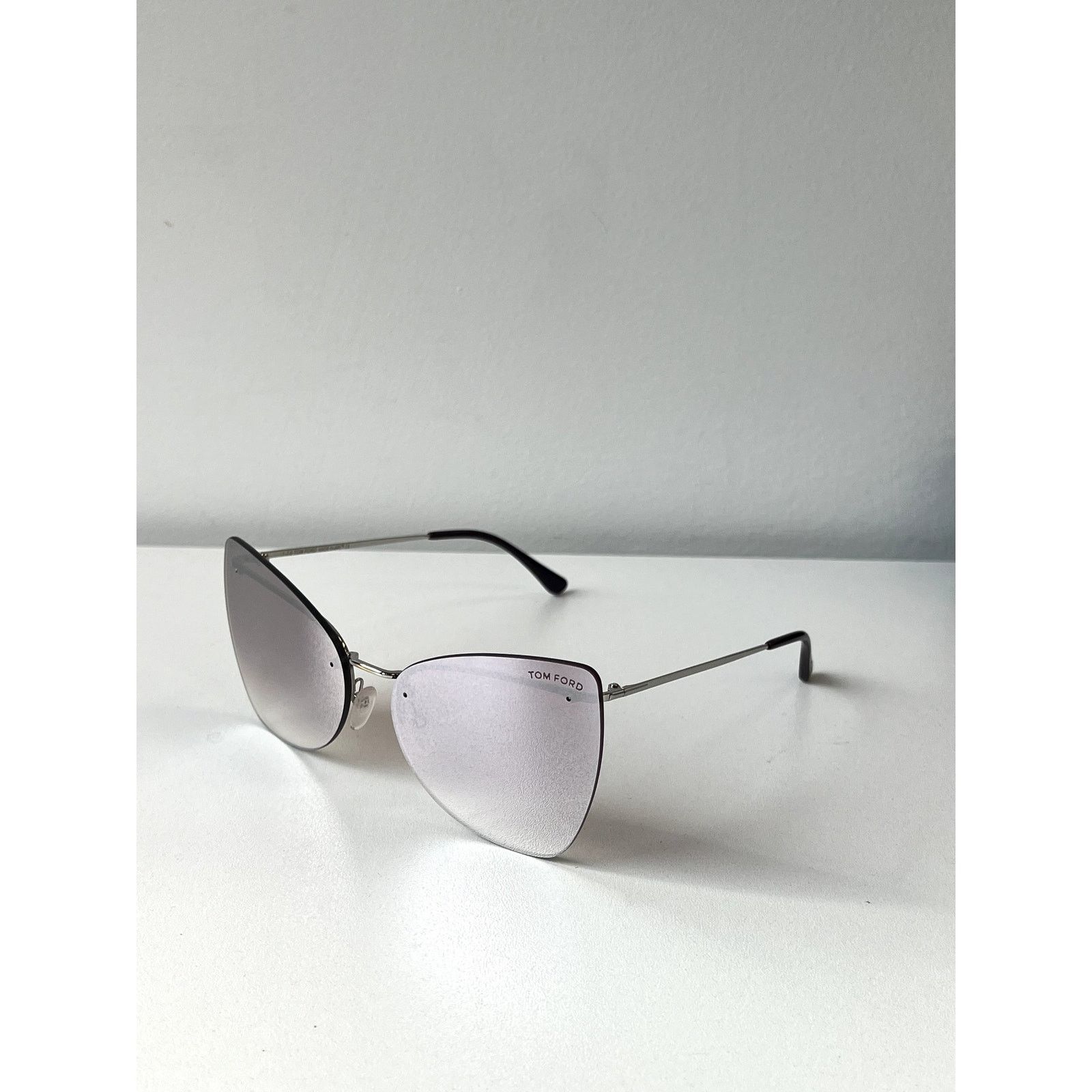 Tom Ford NEW Tom Ford Presley FT0716 Sunglasses Lilac Anti Reflective Size ONE SIZE - 4 Thumbnail