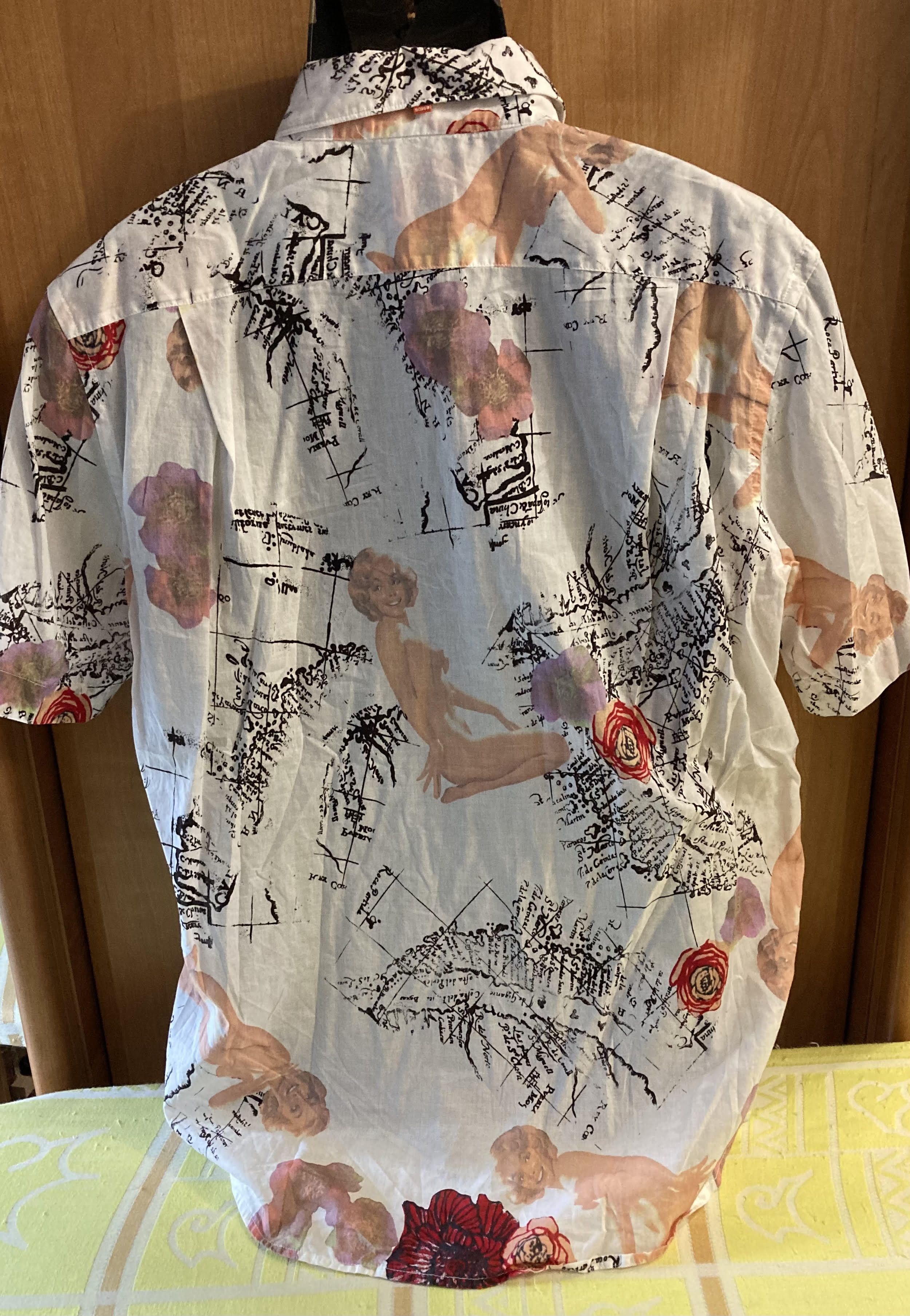 Hugo Boss Vintage Rare Boss Orange Hawaiian Girls shirt Size US L / EU 52-54 / 3 - 3 Thumbnail