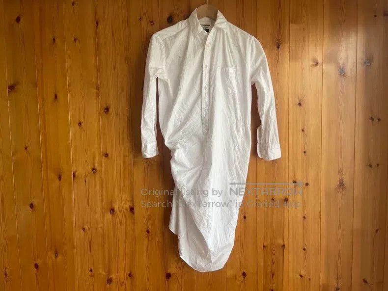 Junya Watanabe Junya Watanabe White Shirt Shift Dress Size XS / US 0-2 / IT 36-38 - 1 Thumbnail