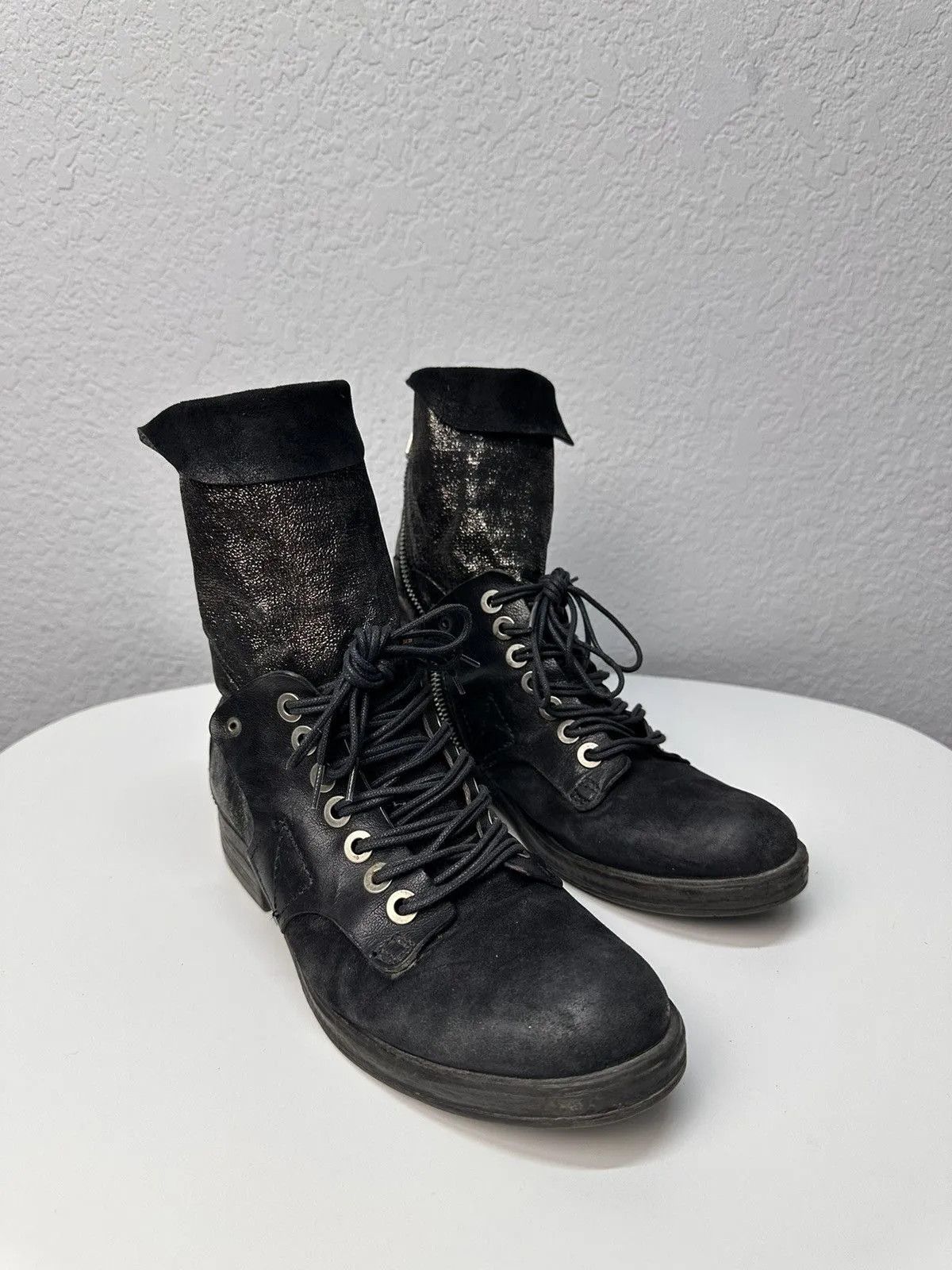 A.S.98 Leather Boots A.S. 98 Western Air step Guisi style Vintage Size US 7 / IT 37 - 7 Thumbnail