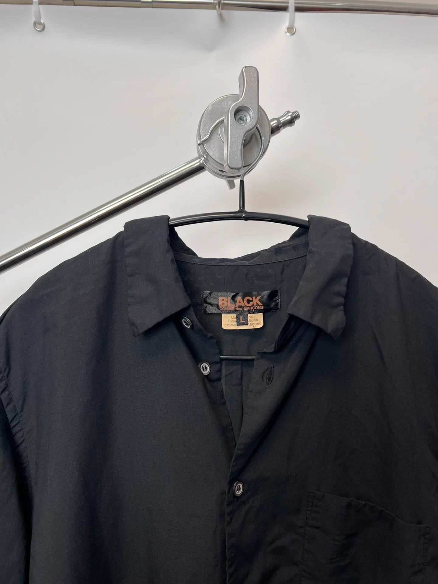 Comme des Garcons Comme des Garçons Black Lantern Sleeve Shirt Size US L / EU 52-54 / 3 - 3 Thumbnail