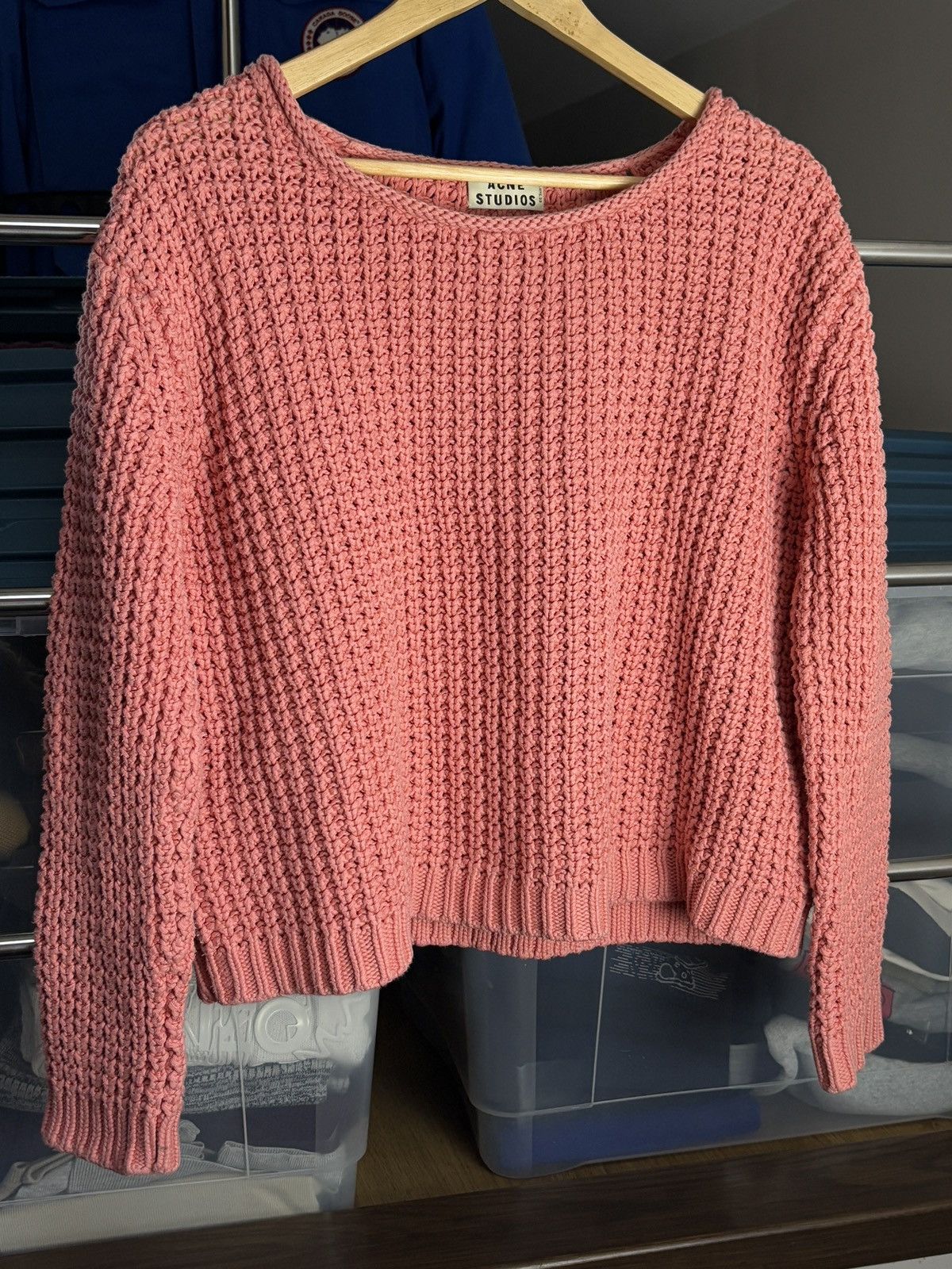 Acne Studios Acne Studios Vintage Knitted Sweater Sapata Solid Size M / US 6-8 / IT 42-44 - 2 Thumbnail
