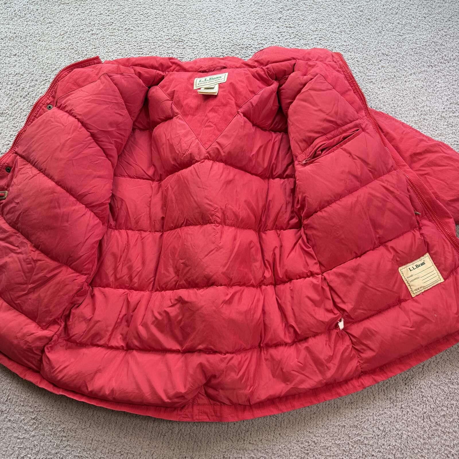 L.L. Bean Vintage 90s LL Bean Baxter State Parka Puffer Jacket L 14-16 Size US L / EU 52-54 / 3 - 7 Thumbnail