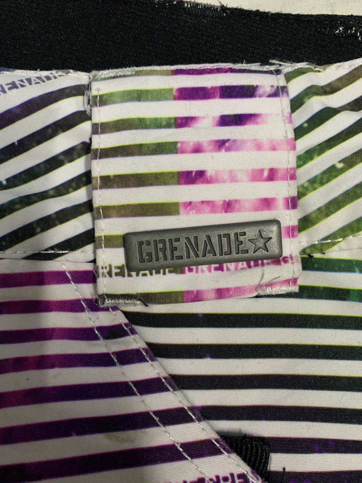 Japanese Brand Grenade “Viva La Grenade” Galaxy Print Snowboarding Pants Size US 34 / EU 50 - 7 Thumbnail