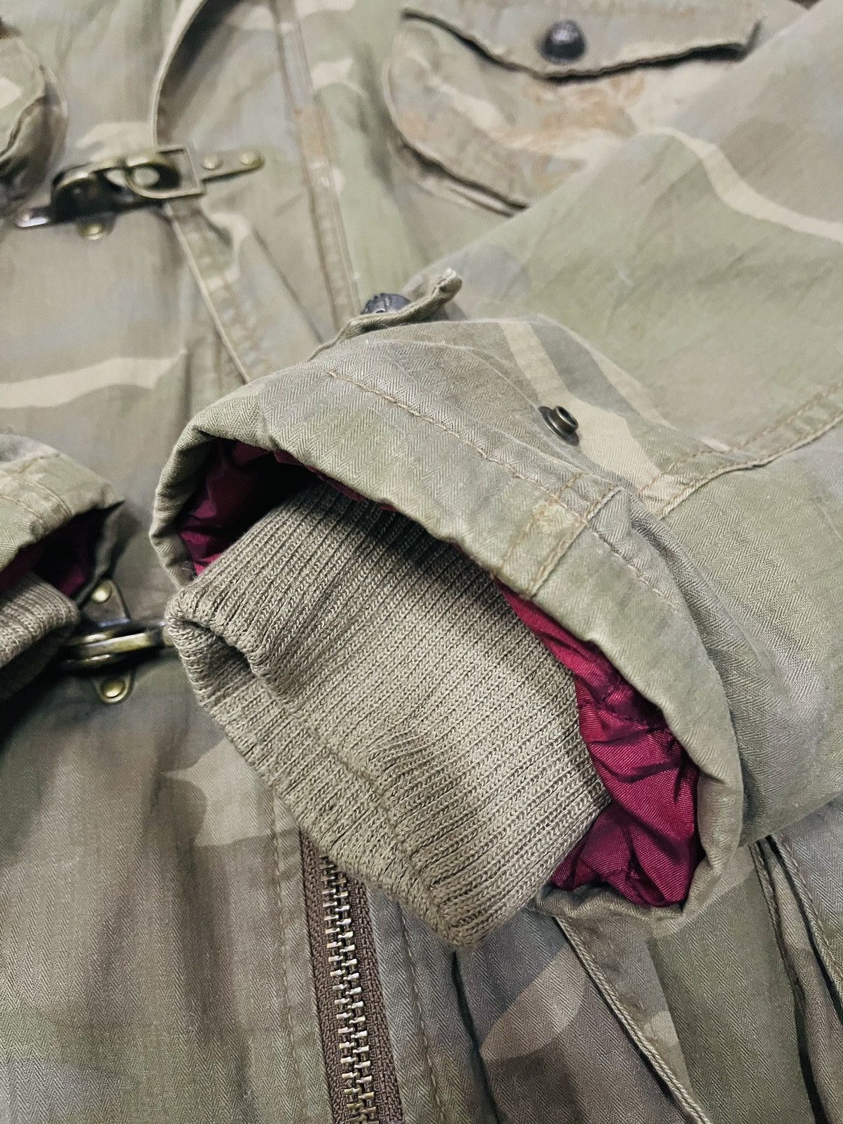 Japanese Brand Kissmark Camo Design Parka Jacket Size US L / EU 52-54 / 3 - 5 Thumbnail