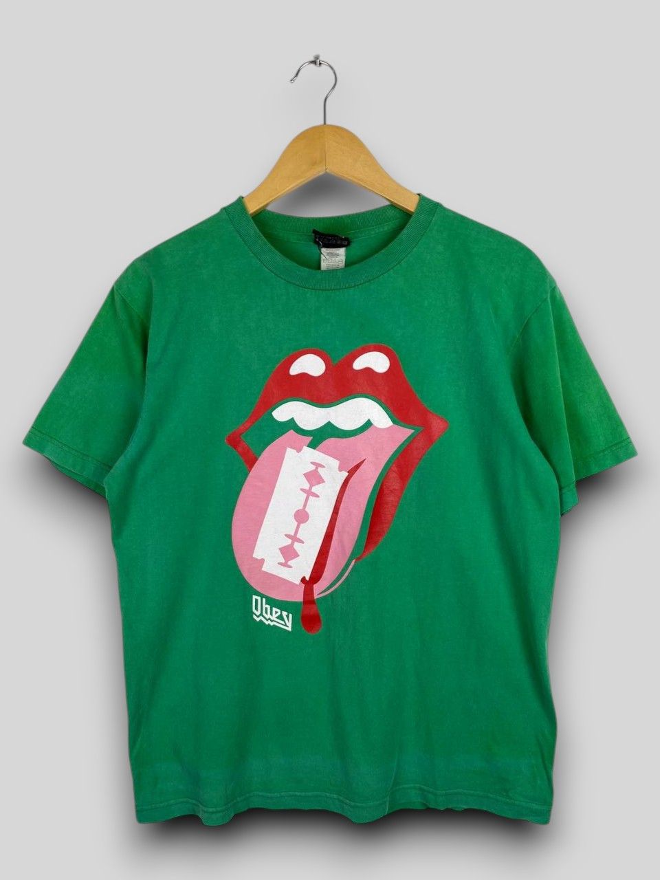Obey obey x rolling stones tee nice design Size US M / EU 48-50 / 2 - 1 Thumbnail