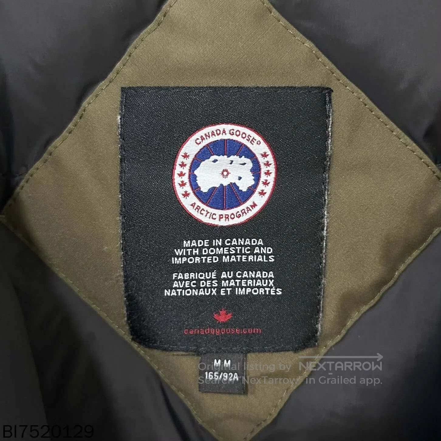 Canada Goose brown parka with fur-lined hood. Size US M / EU 48-50 / 2 - 3 Thumbnail