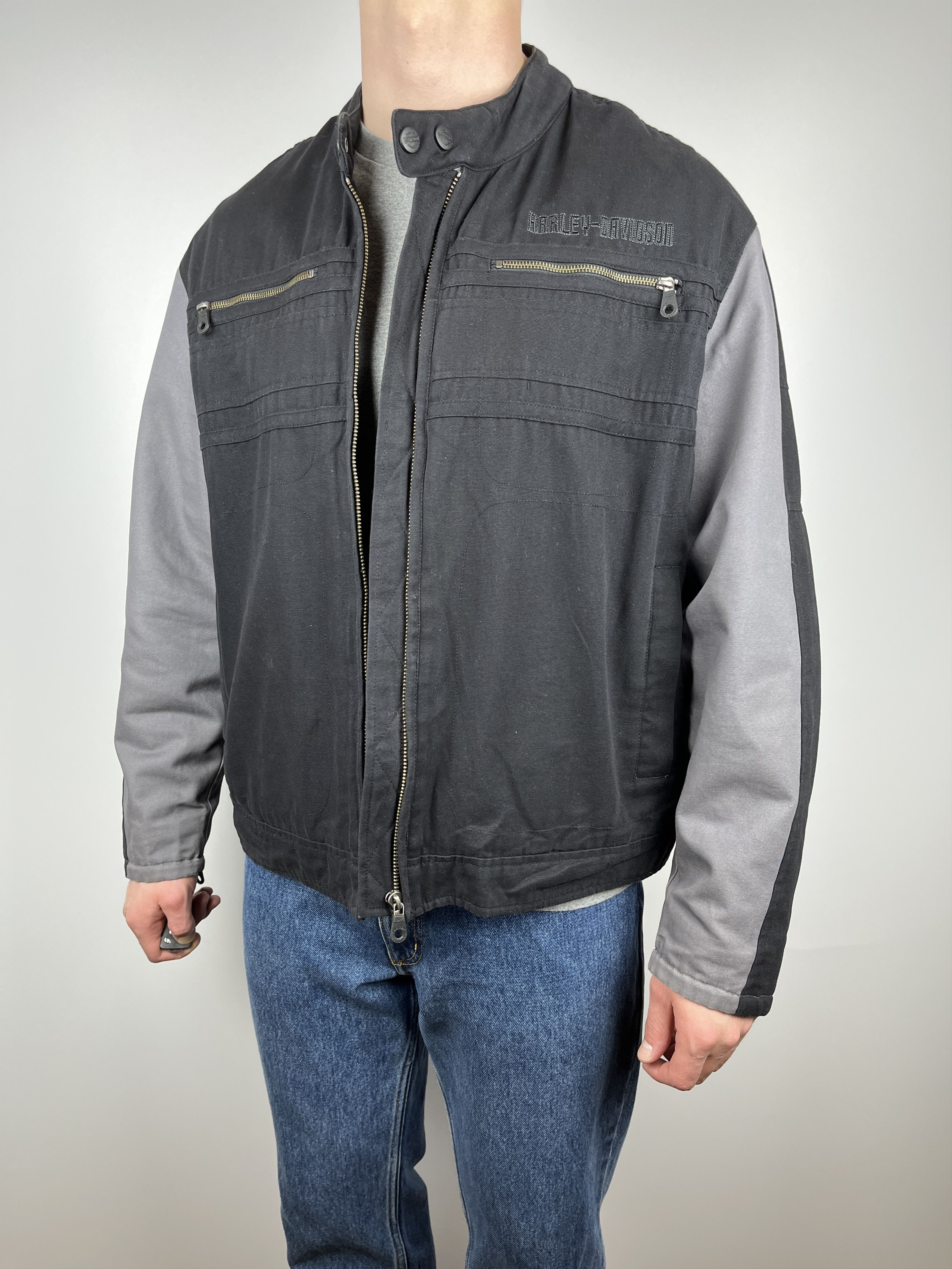 Harley Davidson × Indian Motorcycle Harley-Davidson Vintage Motorcycles Jacket 00's Racing Y2K Size US XL / EU 56 / 4 - 5 Thumbnail