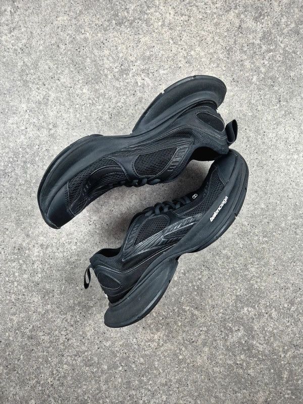 Balenciaga Balenciaga Circuit Low Men's Black Mesh Sneakers Size 41 Size US 8 / EU 41 - 2 Thumbnail