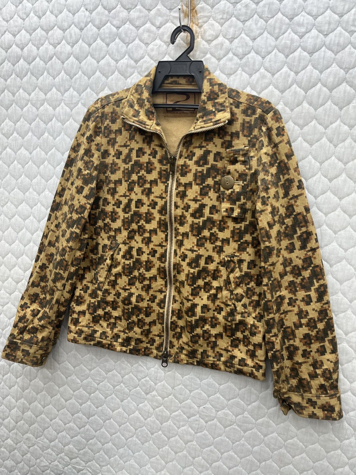 🔥🔥🔥ARCHIVE BEAUTY BEAST BROWN CAMO JACKET