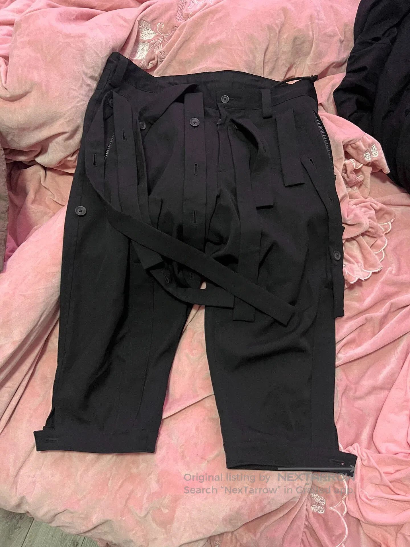 Yohji Yamamoto Yohji Yamamoto Black Cut. Size US 28 / EU 44 - 2 Thumbnail