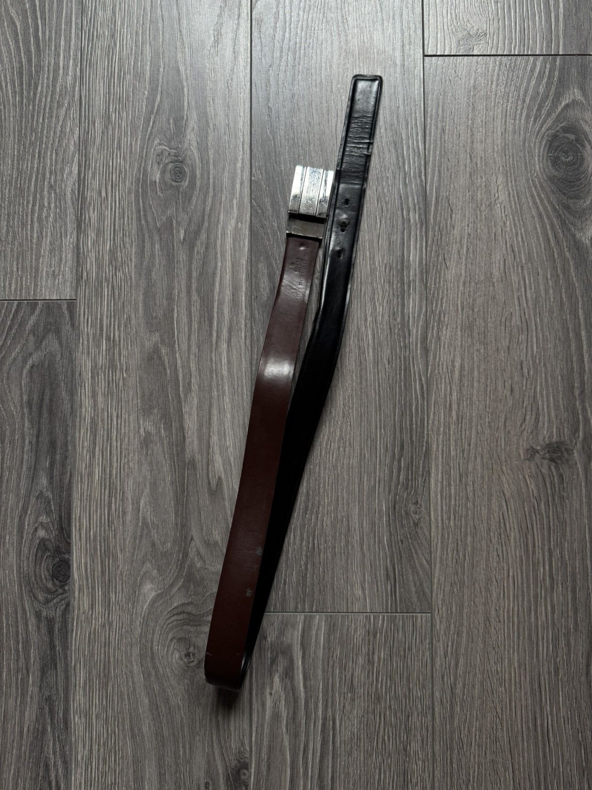 Gucci Gucci GG Brown/Black Reversible belt OS used condition Size ONE SIZE - 2 Thumbnail