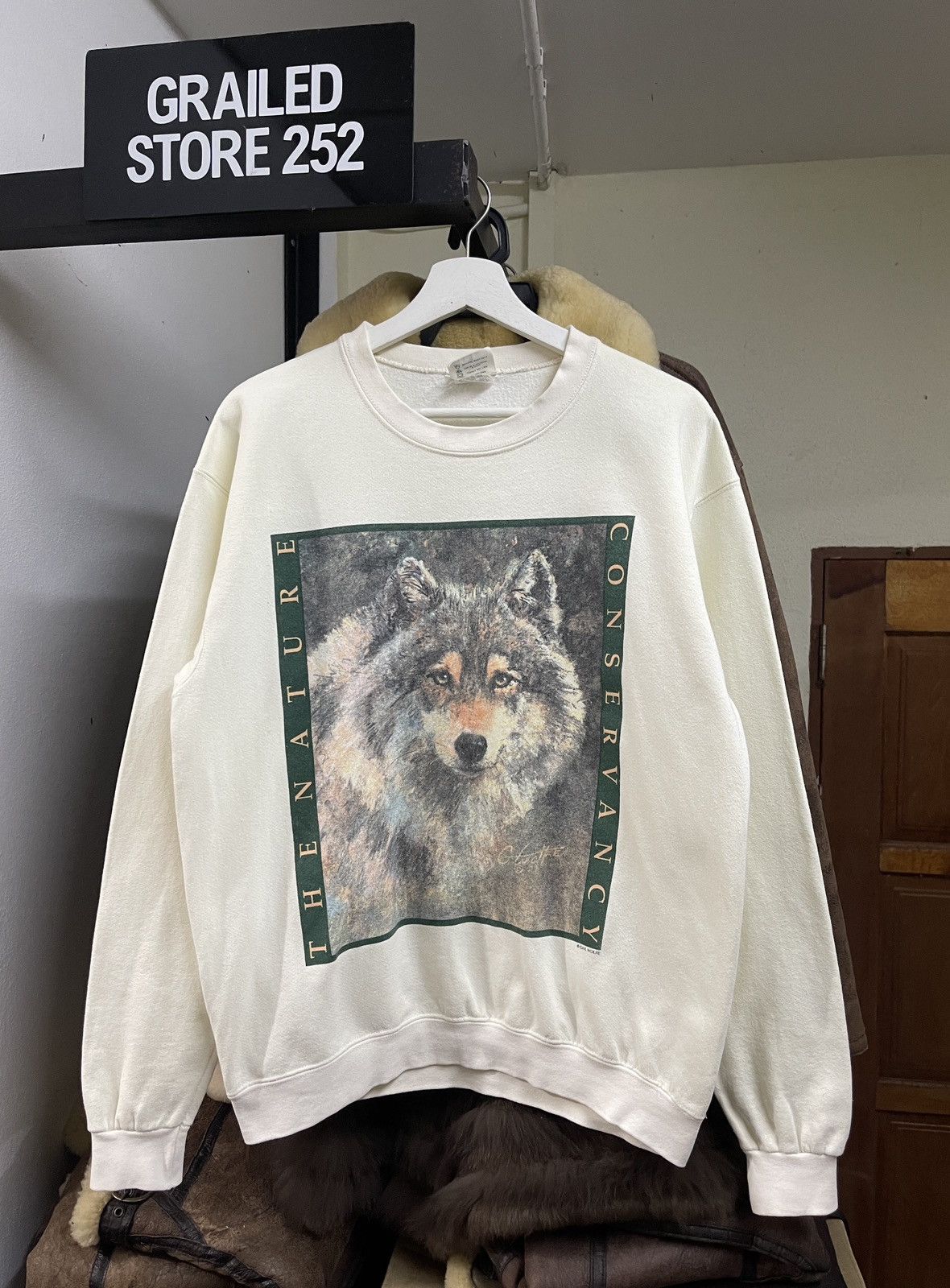 Vintage 90s Gail Wolfe Sweatshirt Size US M / EU 48-50 / 2 - 1 Thumbnail