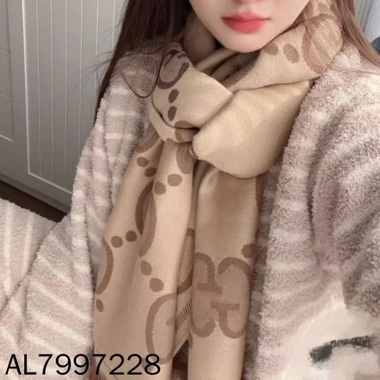 Gucci Gucci Double-sided full-print old flower scarf 2501-Nextarr Size ONE SIZE - 7 Thumbnail