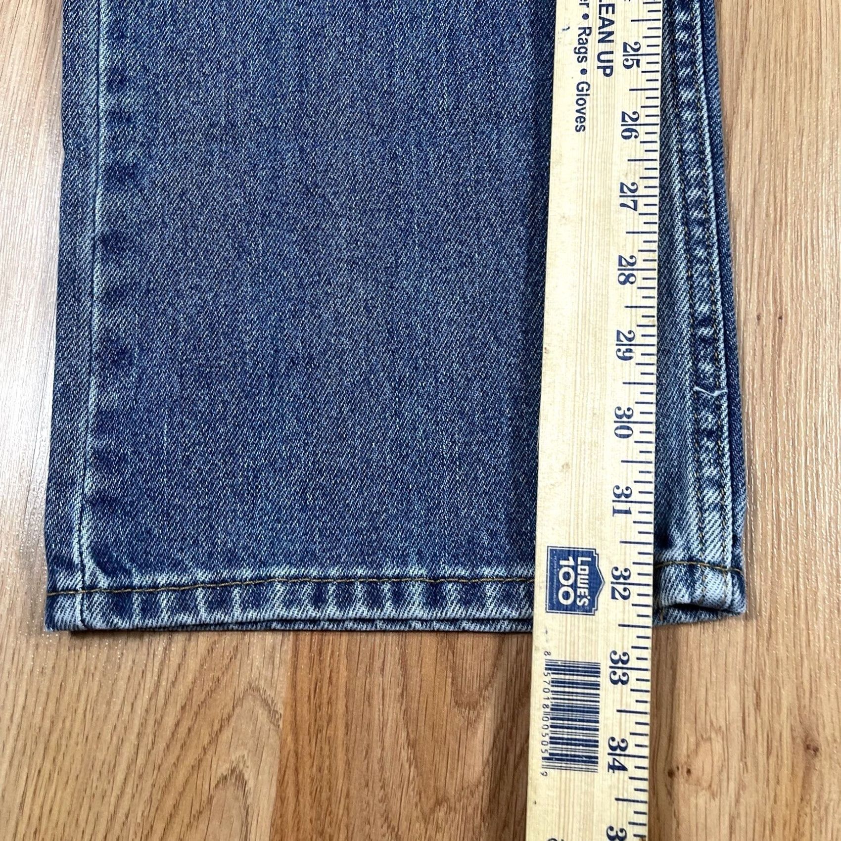 Levi's Levi'S Pants Mens 36 Blue Jeans 36Wx32L Strauss Straight Fit Denim Cotton Size US 36 / EU 52 - 7 Thumbnail