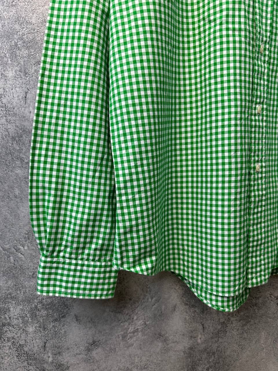 Polo Ralph Lauren Polo Ralph Lauren Vintage Plaid Shirt Button Up Retro Green Size US XL / EU 56 / 4 - 7 Thumbnail
